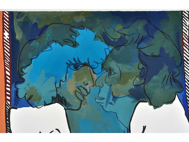 Ángel ramírez - heads in the clouds - gemengde techniek - 1995 - afbeelding 6 van  14