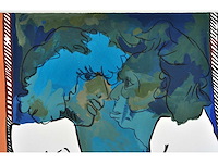 Ángel ramírez - heads in the clouds - gemengde techniek - 1995 - afbeelding 6 van  14