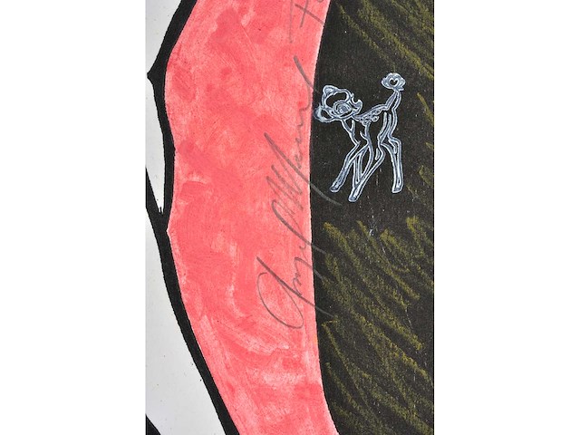 Ángel ramírez - heads in the clouds - gemengde techniek - 1995 - afbeelding 8 van  14