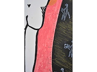 Ángel ramírez - heads in the clouds - gemengde techniek - 1995 - afbeelding 9 van  14