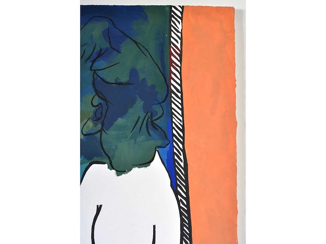 Ángel ramírez - heads in the clouds - gemengde techniek - 1995 - afbeelding 11 van  14