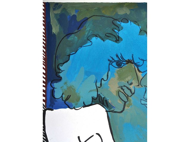 Ángel ramírez - heads in the clouds - gemengde techniek - 1995 - afbeelding 13 van  14