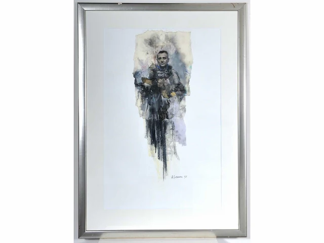 Angela grossmann - gemengde techniek en collage op papier - afbeelding 4 van  11