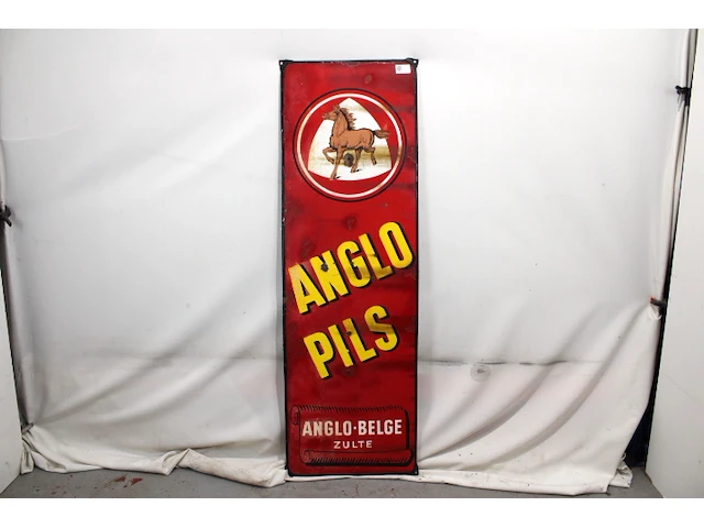 Anglo pils emaille paneel - afbeelding 1 van  7