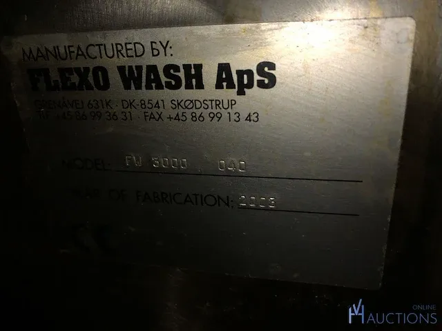 Anilox roll cleaning machine - afbeelding 7 van  8