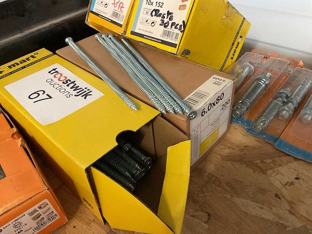 Ankerbouten schroeven en pluggen - afbeelding 3 van  7