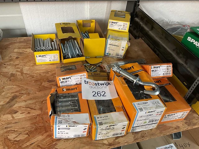 Ankerbouten schroeven pluggen - afbeelding 1 van  10