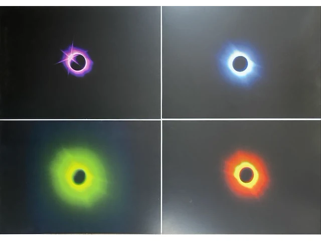 Ann veronica janssens - gesigneerd vierluik - afbeelding 1 van  2