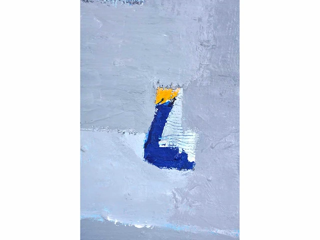 Anna mes - abstracte compositie - gemengde techniek op doek - afbeelding 11 van  15
