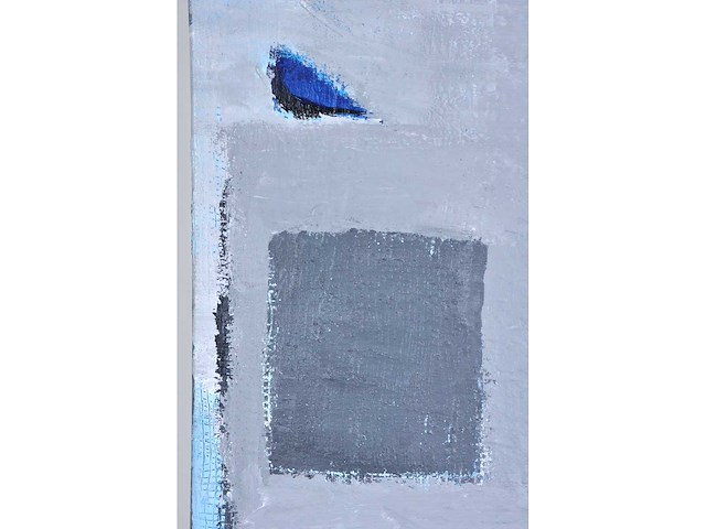 Anna mes - gemengde techniek op doek - 150x110 cm - afbeelding 3 van  15