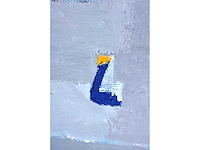 Anna mes - gemengde techniek op doek - 150x110 cm - afbeelding 13 van  15