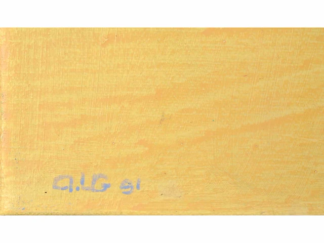 Anneke umbgrove – abstracte compositie - olie op doek - afbeelding 3 van  8