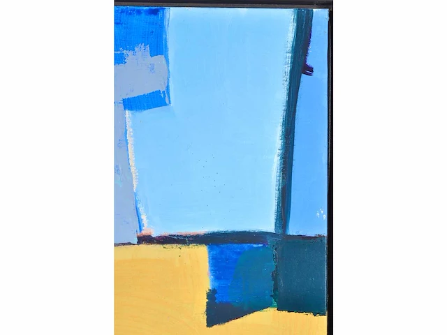 Anneke umbgrove – abstracte compositie - olie op doek - afbeelding 6 van  8