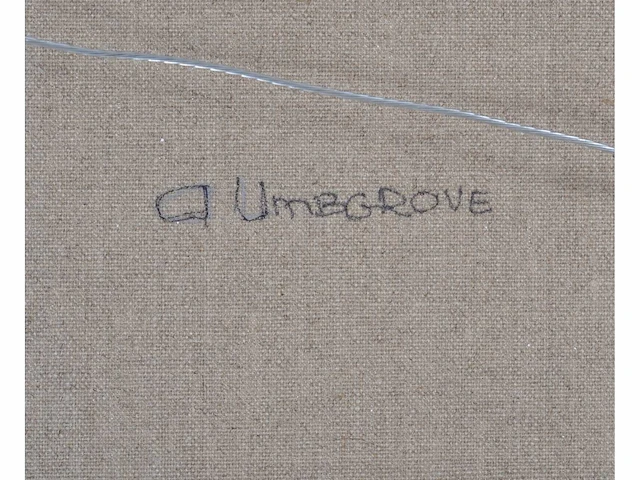 Anneke umbgrove – abstracte compositie - olie op doek - afbeelding 8 van  8