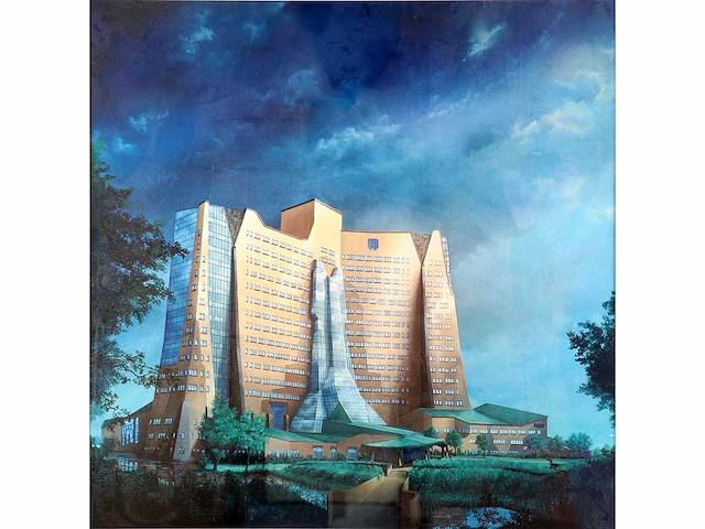 Anoniem - hotel - zeefdruk - afbeelding 1 van  4