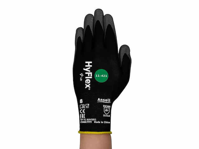 Ansell - hyflex 11421 - werkhandschoenen maat 11 (288x) - afbeelding 1 van  2