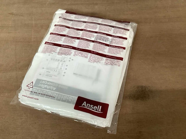 Ansell alphatec overall wegwerp maat m (40x) - afbeelding 1 van  3