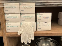 Ansell hygiëne latex handschoenen 7xbox - afbeelding 1 van  1