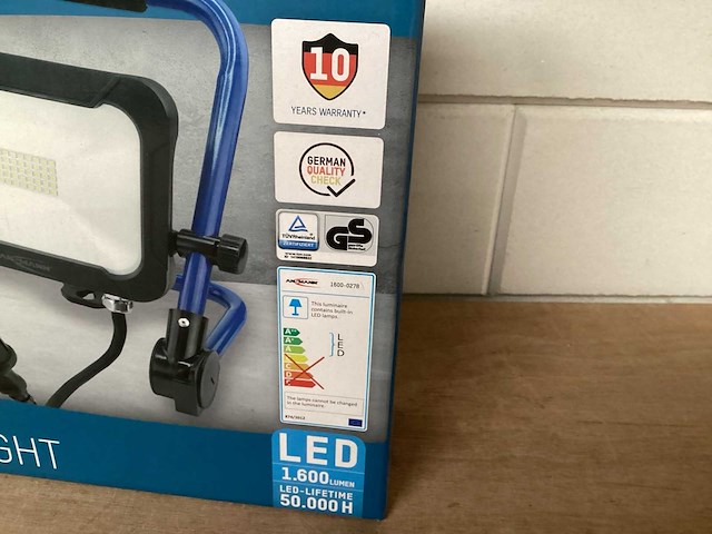 Ansmann led bouwlamp 20 w met statief (4x) - afbeelding 2 van  6