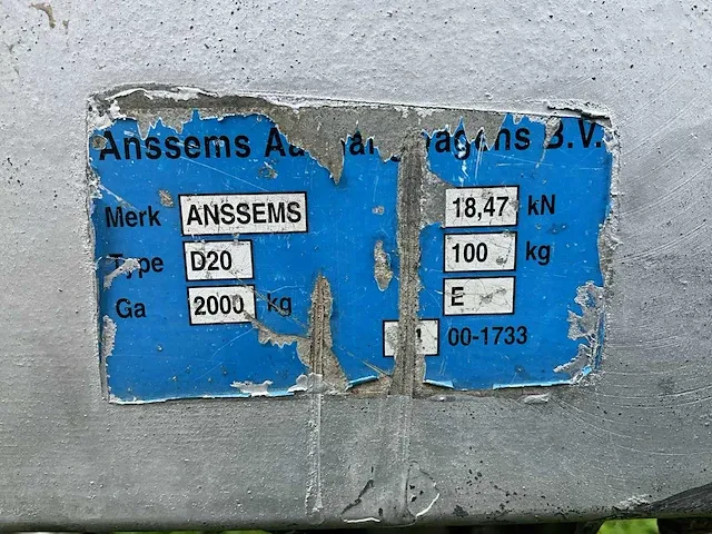 Anssems aanhangwagen - afbeelding 11 van  28