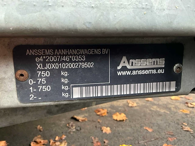 Anssems aanhangwagen - afbeelding 16 van  23