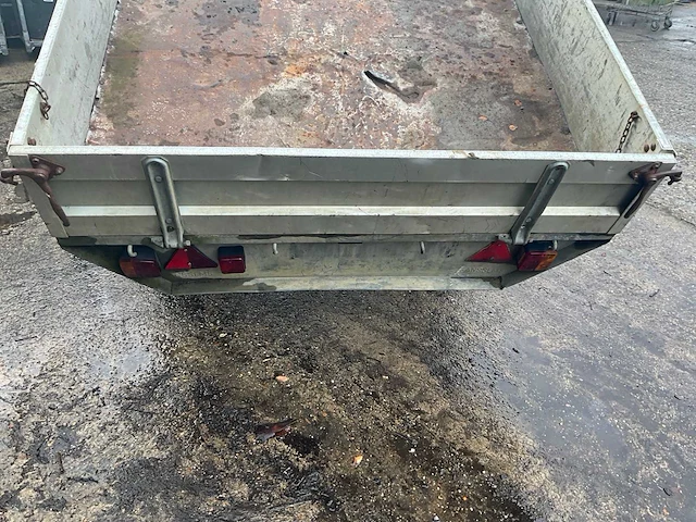 Anssems kipper-aanhangwagen met weber hydraulik – verzinkt chassis - afbeelding 2 van  20