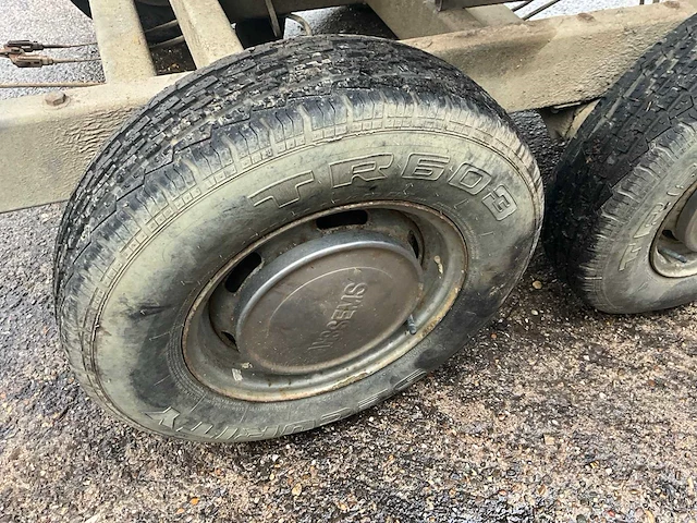 Anssems kipper-aanhangwagen met weber hydraulik – verzinkt chassis - afbeelding 11 van  20