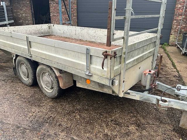 Anssems kipper-aanhangwagen met weber hydraulik – verzinkt chassis - afbeelding 12 van  20