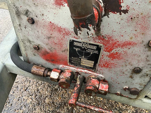 Anssems kipper-aanhangwagen met weber hydraulik – verzinkt chassis - afbeelding 18 van  20