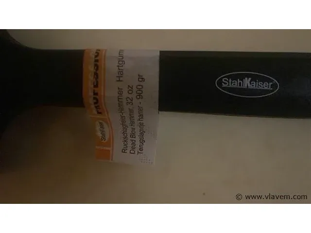 Anti terugslag hamer 900 gram - afbeelding 3 van  4