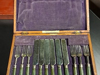 Antiek bestek 2 x - afbeelding 5 van  6
