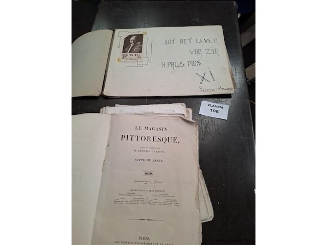 Antiek boek - afbeelding 1 van  4