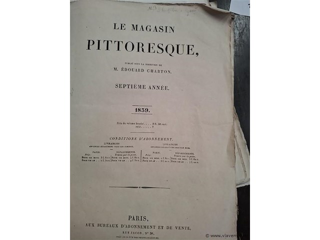 Antiek boek - afbeelding 2 van  4