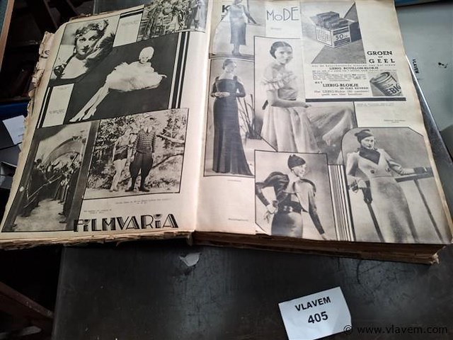 Antiek boek - afbeelding 1 van  4