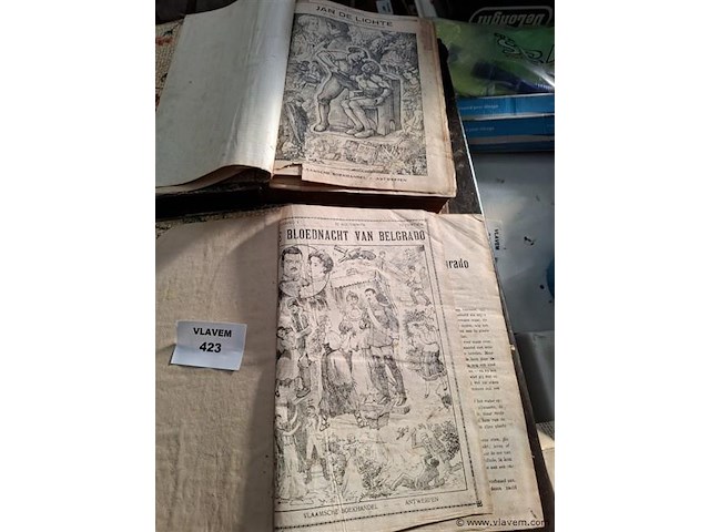 Antiek boeken - afbeelding 1 van  4