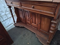 Antiek cilinderbureau - afbeelding 2 van  2