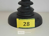 Antiek crucifix kruisbeeld hout - afbeelding 5 van  5