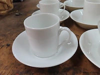 Antiek koffieservies 15-delig - afbeelding 2 van  3