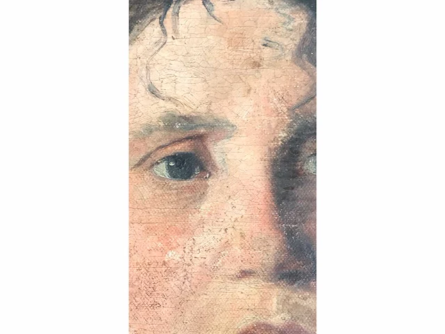 Antiek olieverf schilderij. zeer hoogwaardig geschilderd. - afbeelding 19 van  29