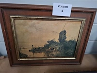 Antiek schilderij