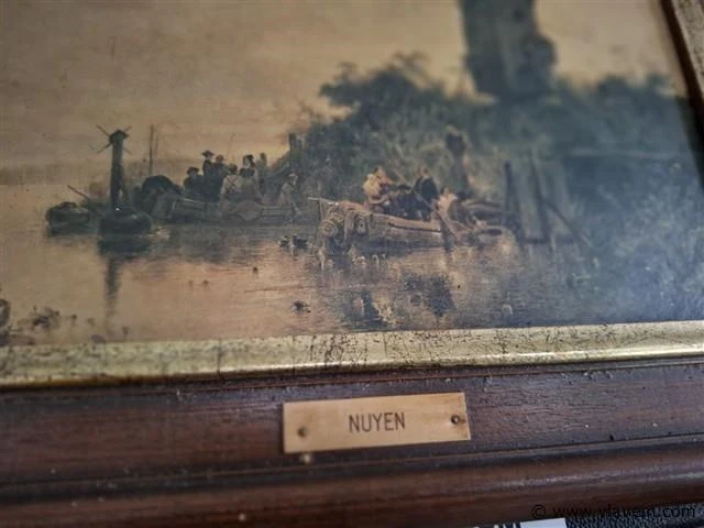 Antiek schilderij - afbeelding 2 van  2