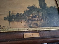 Antiek schilderij - afbeelding 2 van  2