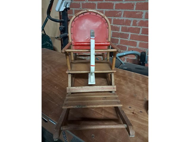 Antiek schommelpaard - afbeelding 2 van  4