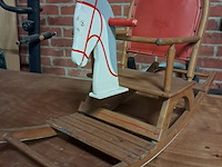 Antiek schommelpaard - afbeelding 3 van  4