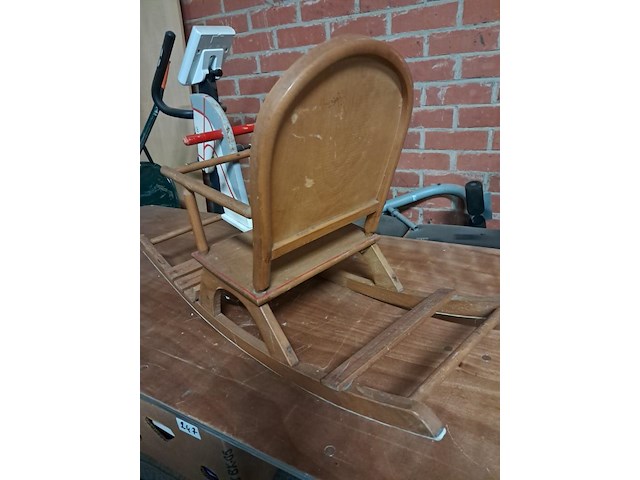 Antiek schommelpaard - afbeelding 4 van  4