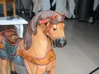 Antiek schommelpaard - afbeelding 2 van  2