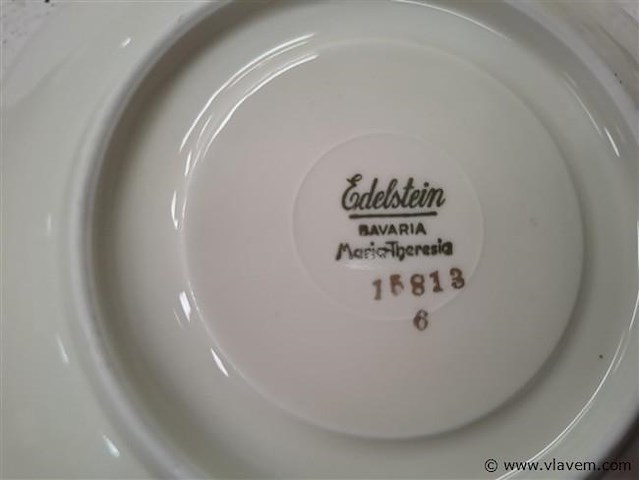 Antiek servies - afbeelding 4 van  5