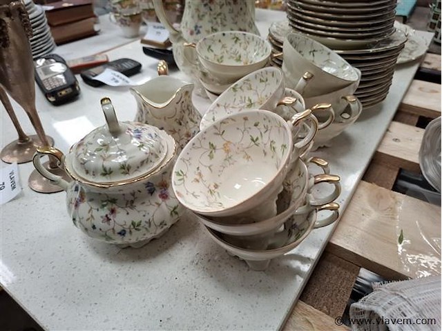 Antiek servies - afbeelding 5 van  5