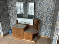 Antiek spiegelkast - afbeelding 2 van  2