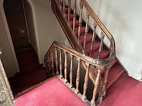 Antiek trapleuning van gelijkvloers tot 2de verdiep - afbeelding 2 van  4
